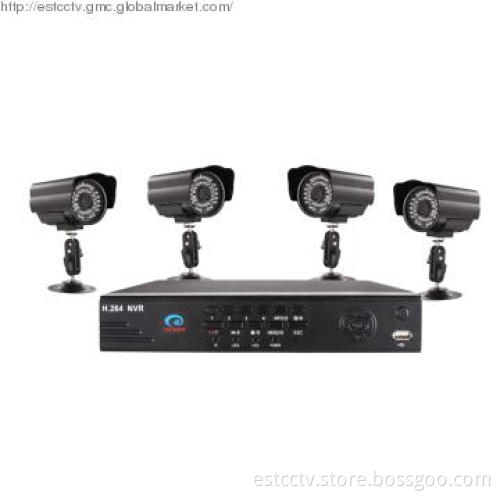 4 CH mini digital audio video recorder waterproof camera CCTV